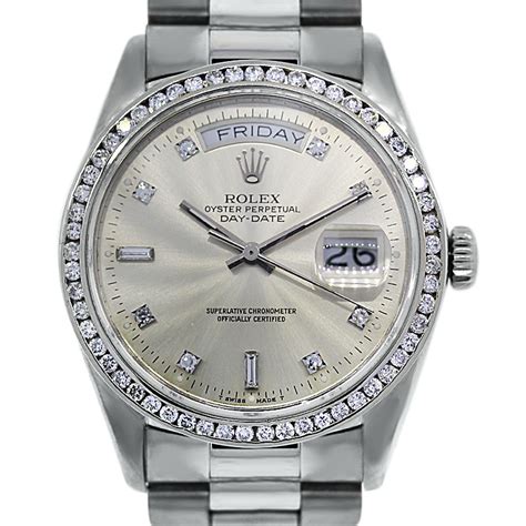 rolex president wit goud|Rolex white gold oyster.